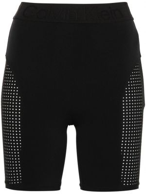 Pantaloni scurți pentru ciclism Calvin Klein negru