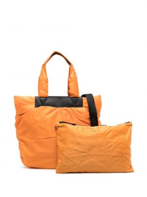 Shopper kabelka Veecollective oranžová