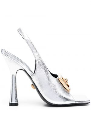 Sandále Versace strieborná