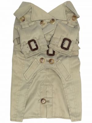 Trench con stampa Moschino
