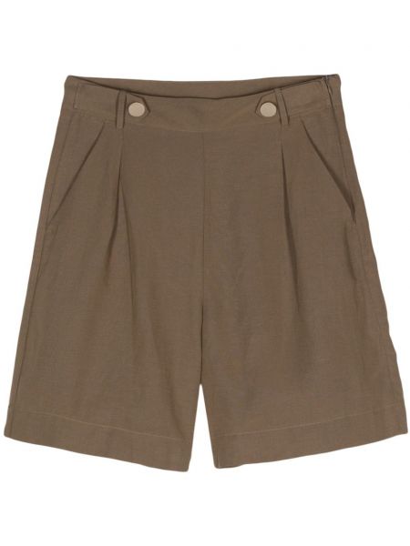 Shorts mit plisseefalten Liu Jo grün