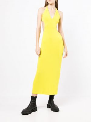 Sukienka midi Dion Lee żółta