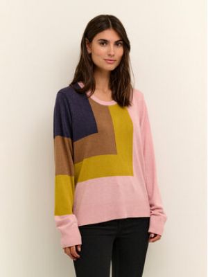 Sweter Culture różowy
