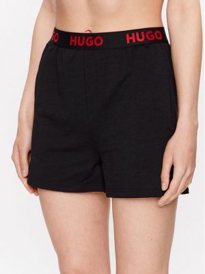 Pantaloni scurți Hugo negru