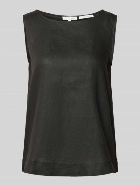 Bluzka w jednolitym kolorze Christian Berg Woman czarna