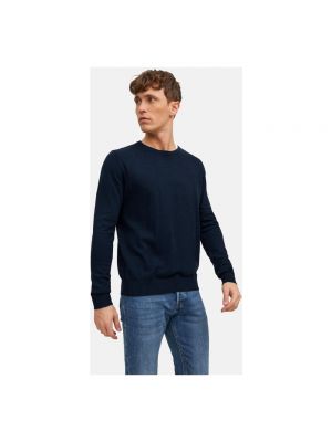Pullover mit rundem ausschnitt Jack & Jones blau