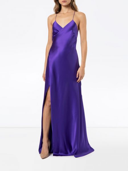 Vestido de noche Michelle Mason violeta