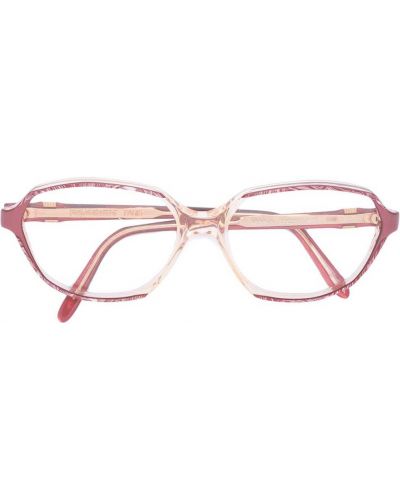 Gafas jaspeados Yves Saint Laurent Pre-owned rosa