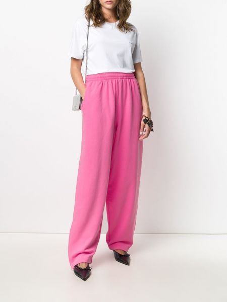 Pantalones de chándal Balenciaga rosa