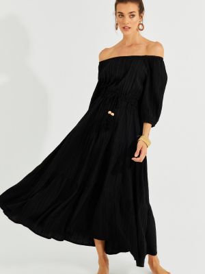 Hosszú ruha Cool & Sexy fekete