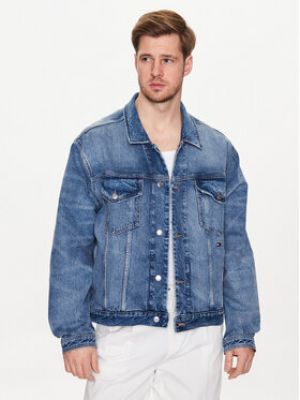 Voľná priliehavá džínsová bunda Tommy Hilfiger