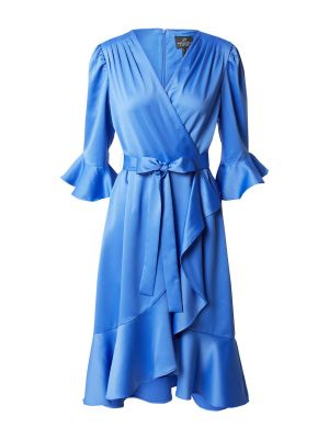 Коктейлна рокля Adrianna Papell синьо