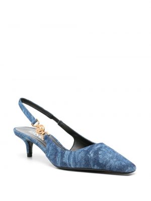 Escarpins Versace bleu