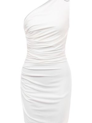 Платье из вискозы Dsquared2 Белое