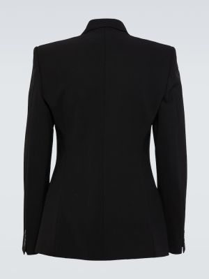 Woll blazer Balenciaga schwarz