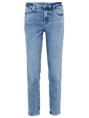 Straight fit džíny Frame modré
