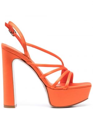 Sandale cu platformă Le Silla portocaliu