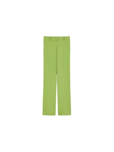 Szerokie spodnie Iblues zielone