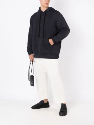 Geblümt hoodie aus baumwoll Osklen schwarz