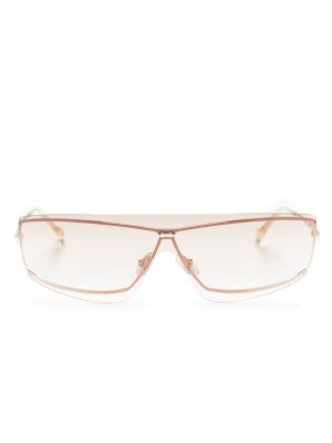 Spalvų gradiento rašto akiniai nuo saulės Isabel Marant Eyewear auksinė