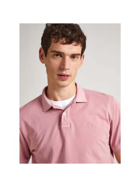 Poloshirt mit kurzen ärmeln Pepe Jeans pink
