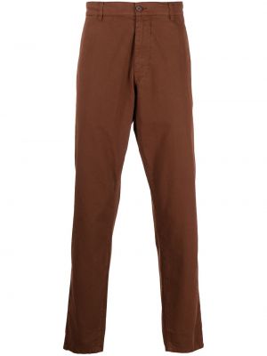 Pantalones rectos con bolsillos Aspesi marrón
