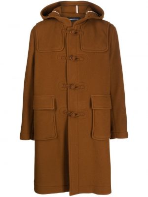 Длинное пальто Undercover - коричневый