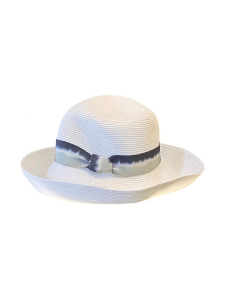 Sombrero elegante Emporio Armani blanco