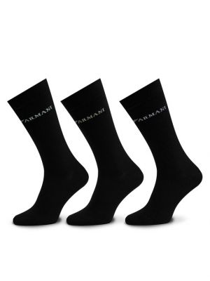 Černé ponožky Emporio Armani