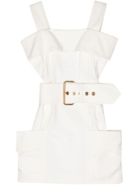 Šaty bez rukávov Louis Vuitton Pre-owned biela
