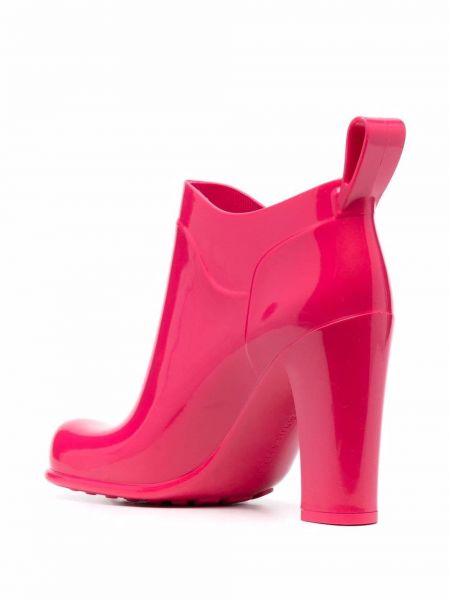Stivali di gomma Bottega Veneta rosa