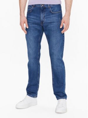 Priliehavé džínsy s rovným strihom Sisley