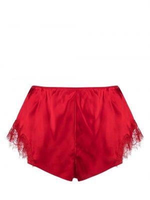 Spitzen seiden shorts Sainted Sisters rot