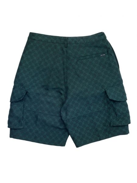 Cargo shorts mit print Daily Paper grün