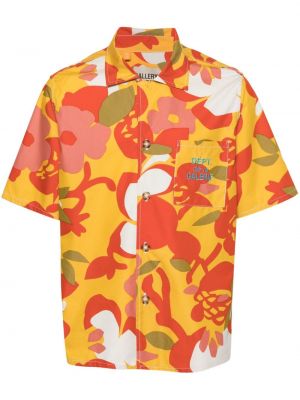 Φλοράλ πουκάμισο με σχέδιο Gallery Dept. πορτοκαλί