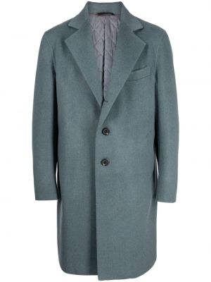 Manteau à motif mélangé Man On The Boon. bleu