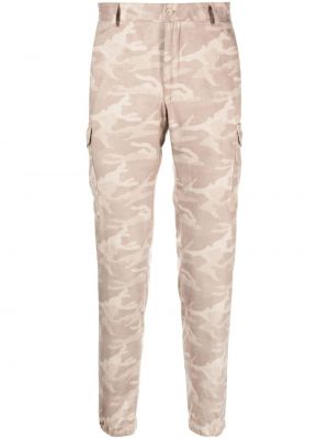 Pantaloni cargo skinny fit cu model camuflaj Karl Lagerfeld
