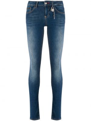 Stretch jeans Philipp Plein blå