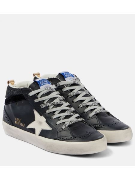 Stjernemønster læder sneakers Golden Goose