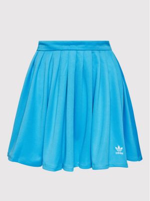 Spódnica plisowana Adidas - niebieski