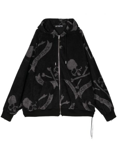 Pamučna hoodie s kapuljačom s printom Mastermind Japan