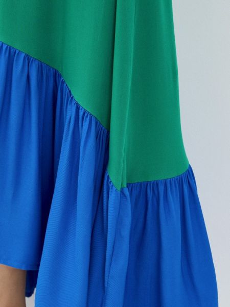 Платье-рубашка Marselesa зеленое