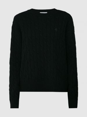 Шерстяной свитер Ballantyne черный