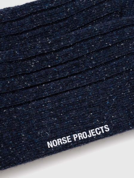 Μάλλινος κάλτσες Norse Projects μπλε