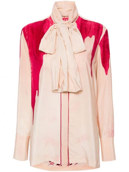 Camicia in crepe For Restless Sleepers rosa