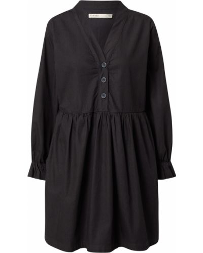 Košeľové šaty Oasis čierna