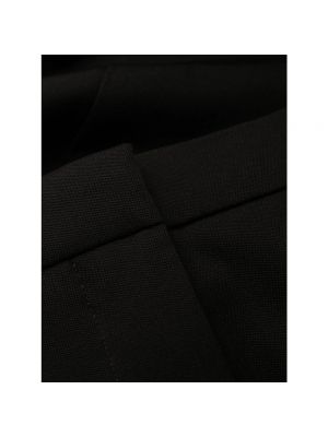 Spodnie wełniane Versace czarne