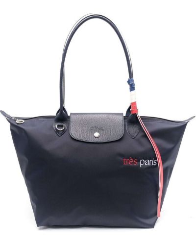 Store poser Longchamp blå