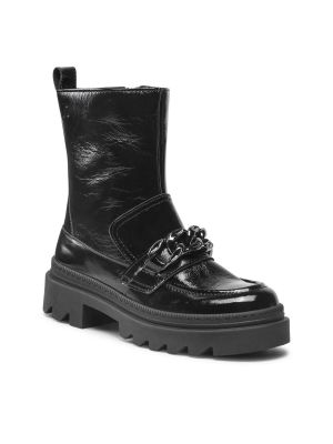 Členkové topánky Nessi čierna
