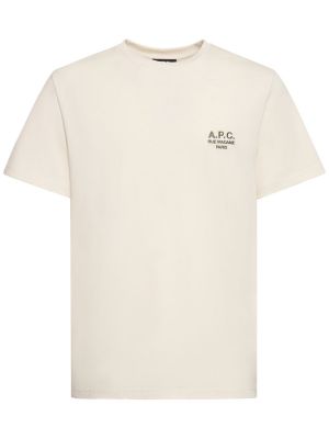 T-shirt di cotone in jersey A.p.c.